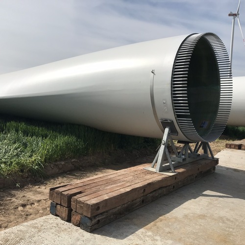 Rotorenbl&auml;tter werden gewechselt